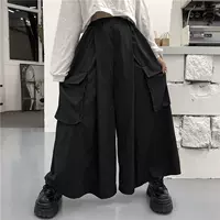 Тайдовый, брюки, юбка, плюс-size, оверсайз
