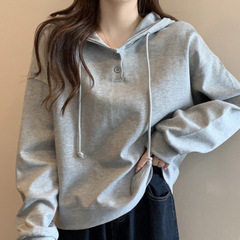 ins超火卫衣女春秋薄款宽松韩版潮学生百搭长袖带帽衫上衣服外套