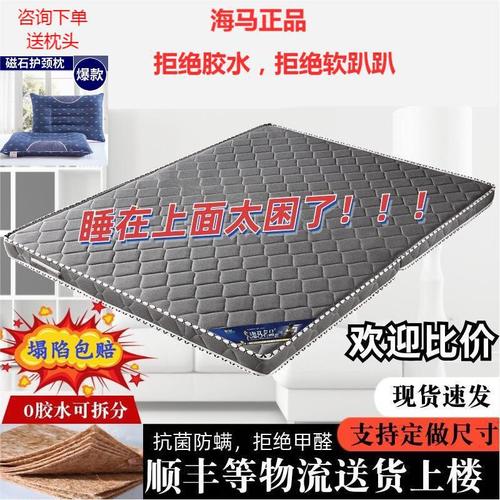BB4C Wholesale Seagrass Coconut Palm Mattress Latex Orthopedic 3E Eco-Friendly Coconut Palm Mattress with Hardness Natural 10cm Bed