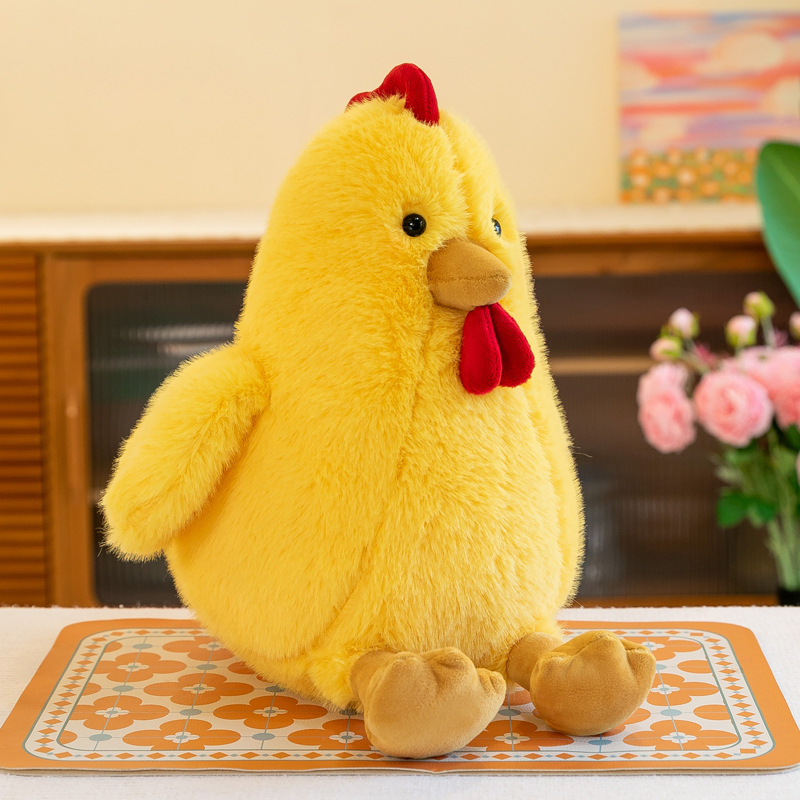 Nuevo mi le pollo almohada de peluche de juguete lindo pollo muñeca chica cama cojín para dormir pareja regalo lote