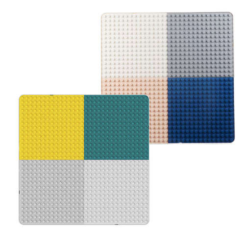 Compatible with Lego building blocks educational drawing board children's learning panel multi-functional large and small particle building block table drawing board