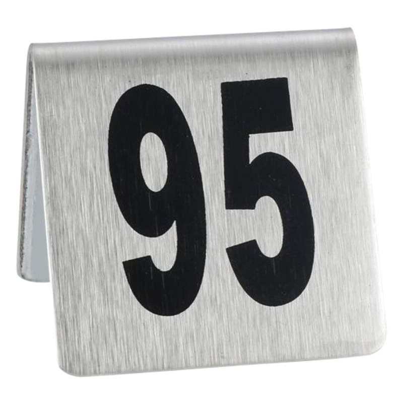 Таблица из нержавеющей стали табличка номер стола номерной знак заказ табличка номер в очереди обеденный стол подсказка табличка