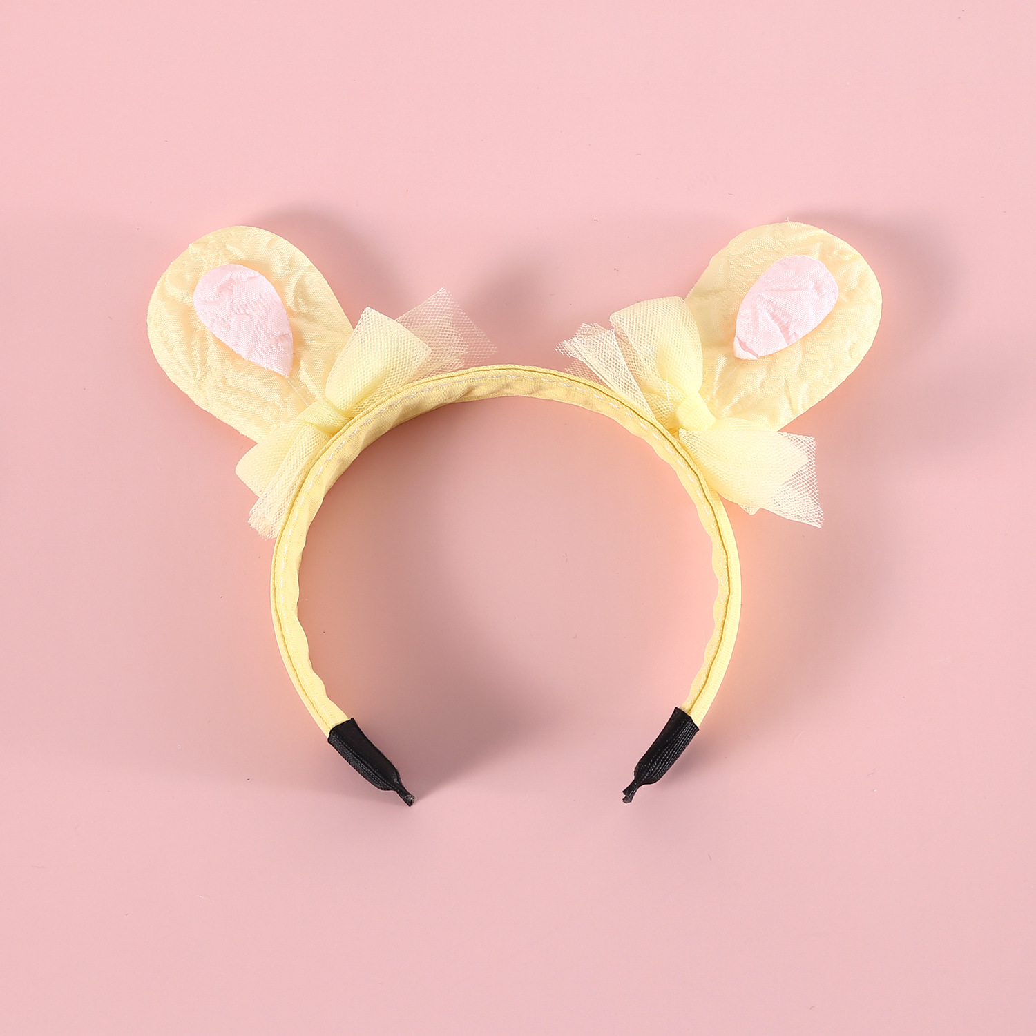 Mascotas lindas orejas de conejo arco de cabello gatos Malzies perros conejos muñecas de algodón accesorios toque de cabeza