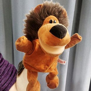 Small Animal Hand Doll Glove Doll Doll Doll Children's Plush Toy Monkey Set Hand Mouth Motive ventriloque