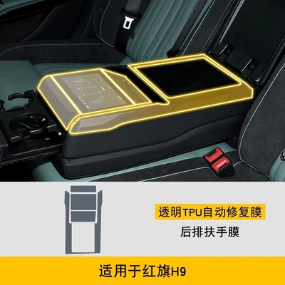 for 25: Car interior film - 24-25-model-rear-armrest-cover