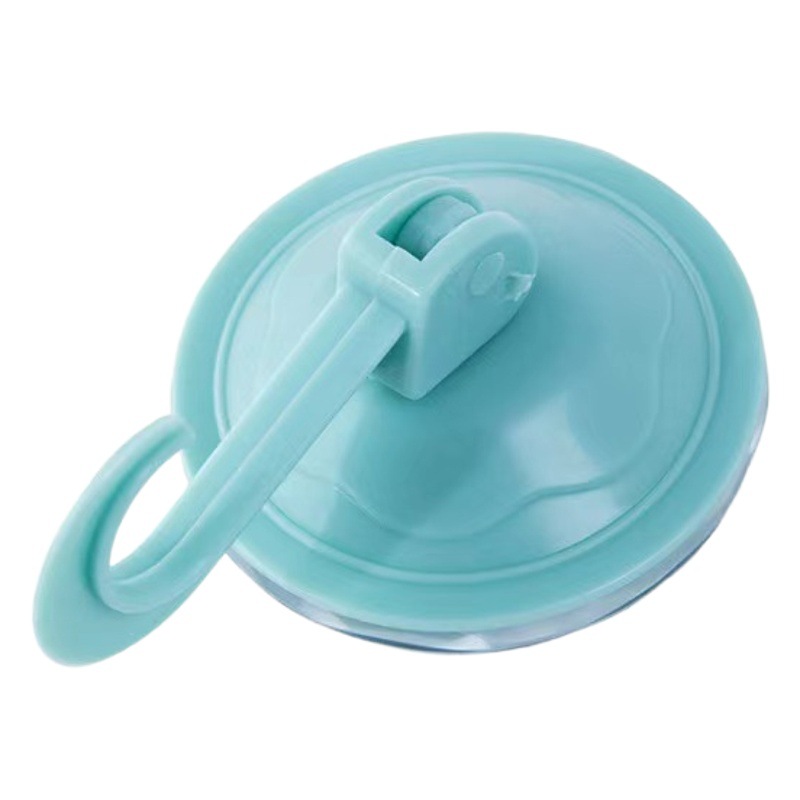 Bathroom strong vacuum suction cup hook kitchen door wall-mounted glass wall-mounted punch-free load-bearing sticky hook