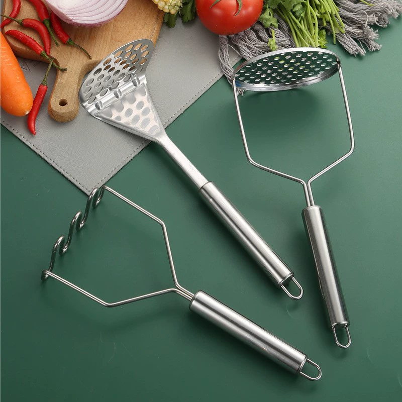 Картофельное пюре из нержавеющей стали, пюре, пюре, домашнее фиолетовое картофельное пюре, пюре, детское питание, пюре, инструмент