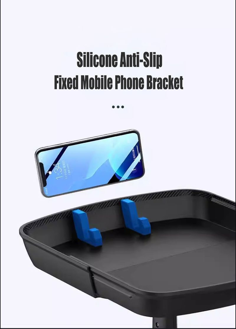 New cross-border car-mounted dining table, beverage and coffee storage rack, small dining table, food storage rack, cup holder