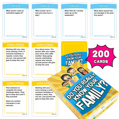 DO YOU REALLY KNOW YOUR FAMILY  了解家人桌游戏卡牌 card game