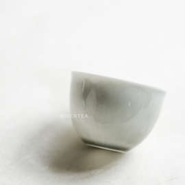 LW96|烟灰品茗杯 日式简约透光陶瓷薄胎家用酒杯单杯功夫小茶