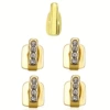 Golden rhinestone five-piece set