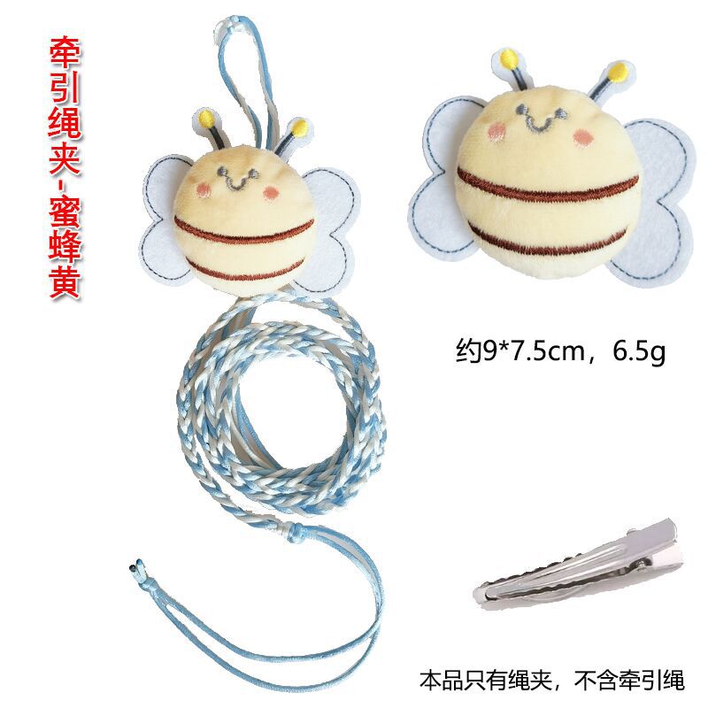 로프 클립 꿀벌 노란색