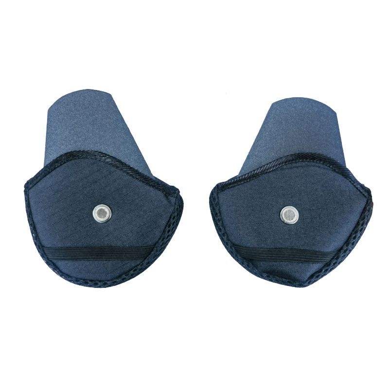 Casco de coche eléctrico de la motocicleta protección especial para los oídos casco de verano desmontable casco de invierno a prueba de viento luz cálida seguridad