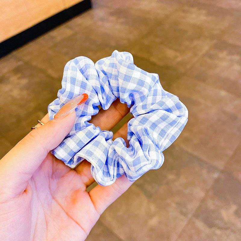 lindos niños anillo de pelo intestino grueso mujer 2025 nuevo cinturón de cuero de alta elasticidad atado cabello cuerda de pelo bola cabeza cuerda adornos para el cabello