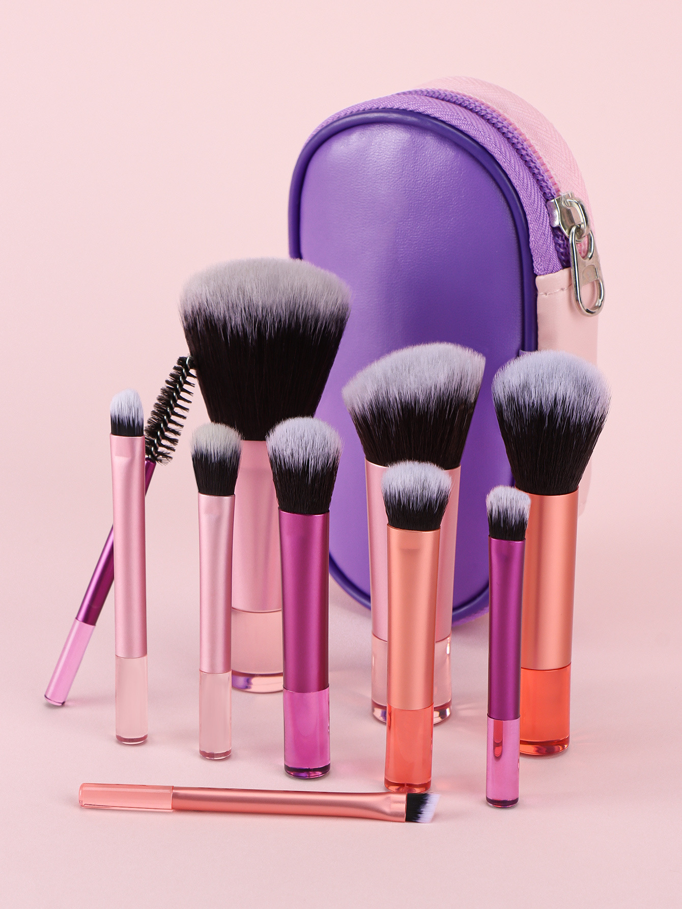 95g Weight plastic handle Makeup Brush Handle Type Makeup Brushes Makeup Tools Types 1 Set Quantity Artificial Fiber Material Simple Style Style Simple Style Artificial Fiber Plastic Handle Makeup Brushes 1 Set 1