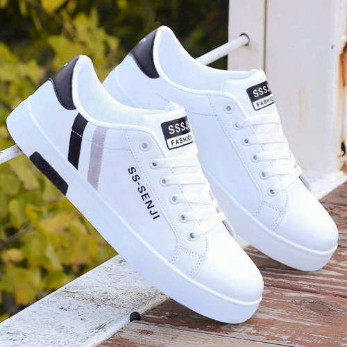 Men's Autumn New White Shoes, Summer Waterproof Casual Work Shoes, Trendy and Versatile for Men, Zhaoyujizai