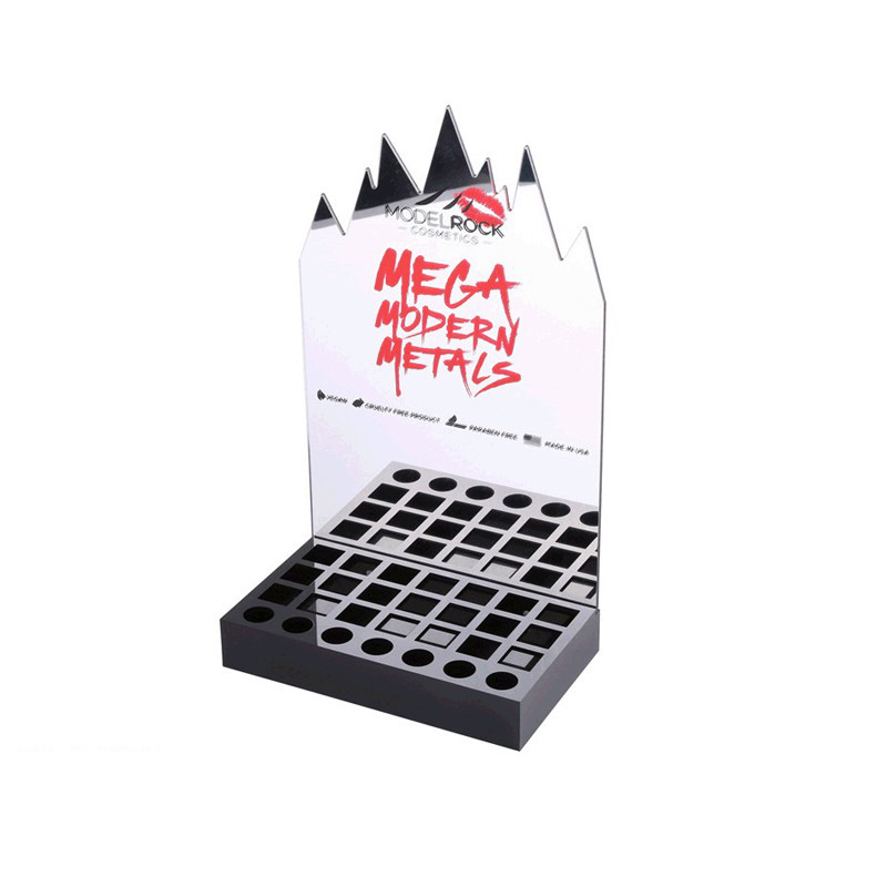 亚克力展示架化妆品电子产品发光酒水展示架锁架展示盒烟柜