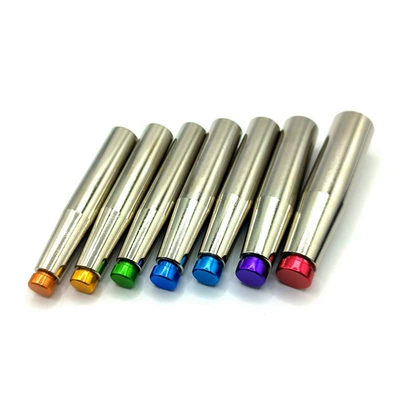 7 pieces of automobile air conditioning compressor oil seal tools, cold air pump into the half shaft sealed oil seal repair parts tools (Soyutma sisteminin digər hissələri) - 7-colored-heads