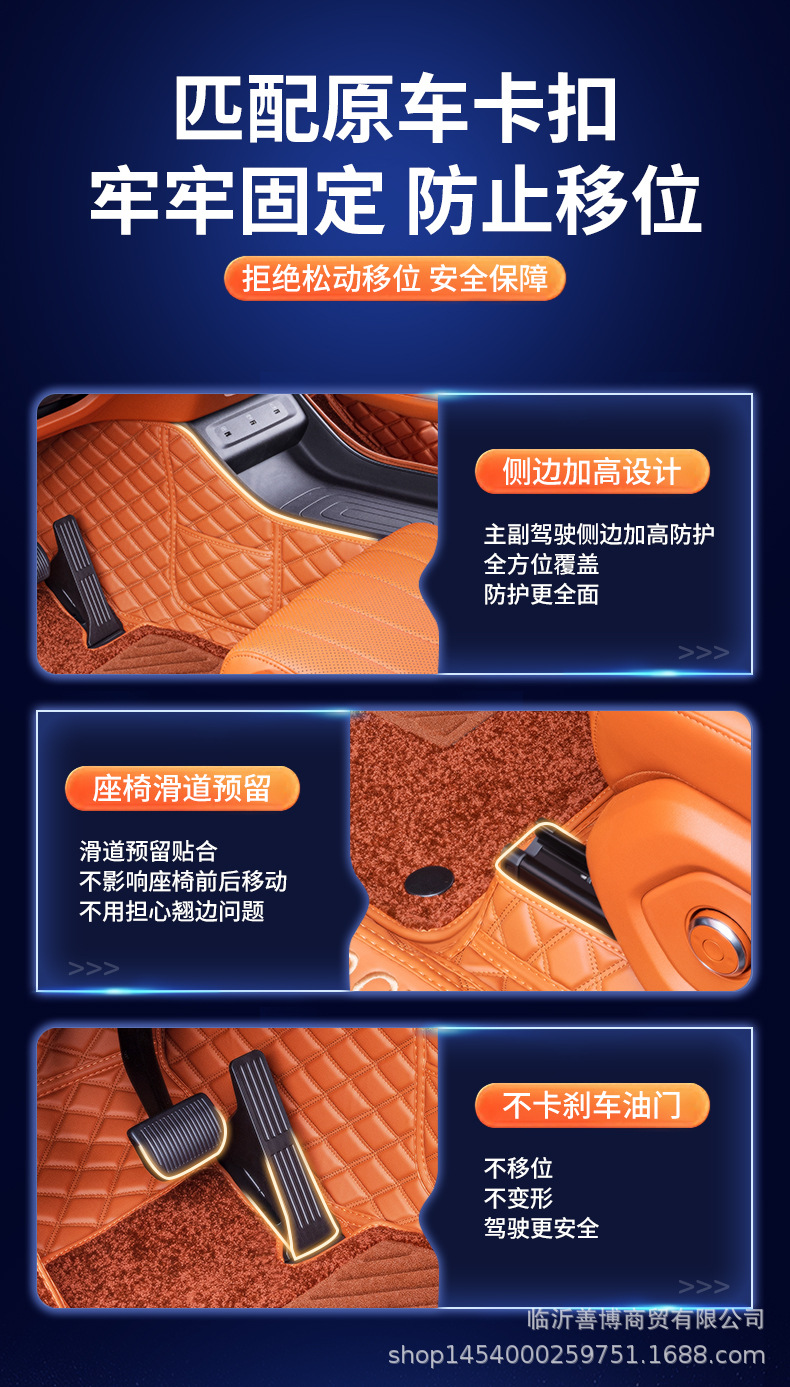 Suitable for 25 Changan Qiyuan Q07 Floor Mats, Fully Enclosed Qiyuan Q07 Special Car Floor Mats, Car Interior Modification