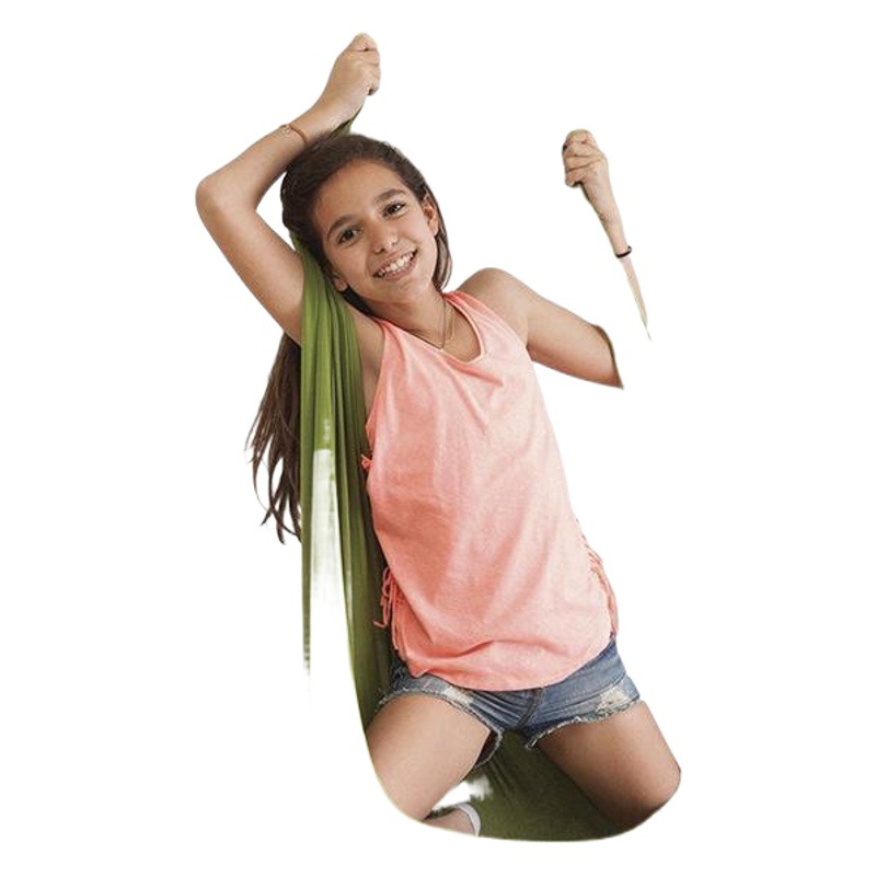 Amazon Niños elástico Swing entrenamiento sensorial alivio auto-cierre interior Swing hamaca Terapia Swing