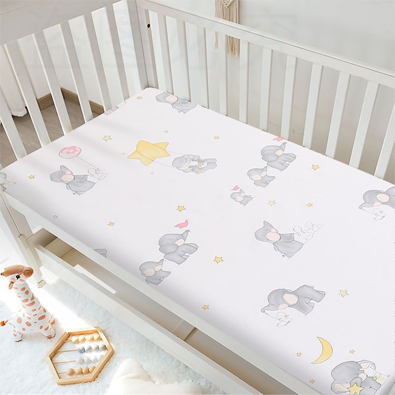 新生儿床笠纯棉儿童拼接床床笠防滑床罩单女孩床垫罩床单套包邮