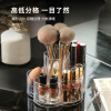 Brush, lipstick, cosmetic cosmetic sponge, rotating storage box, table dressing table, storage system, eyebrow pencil