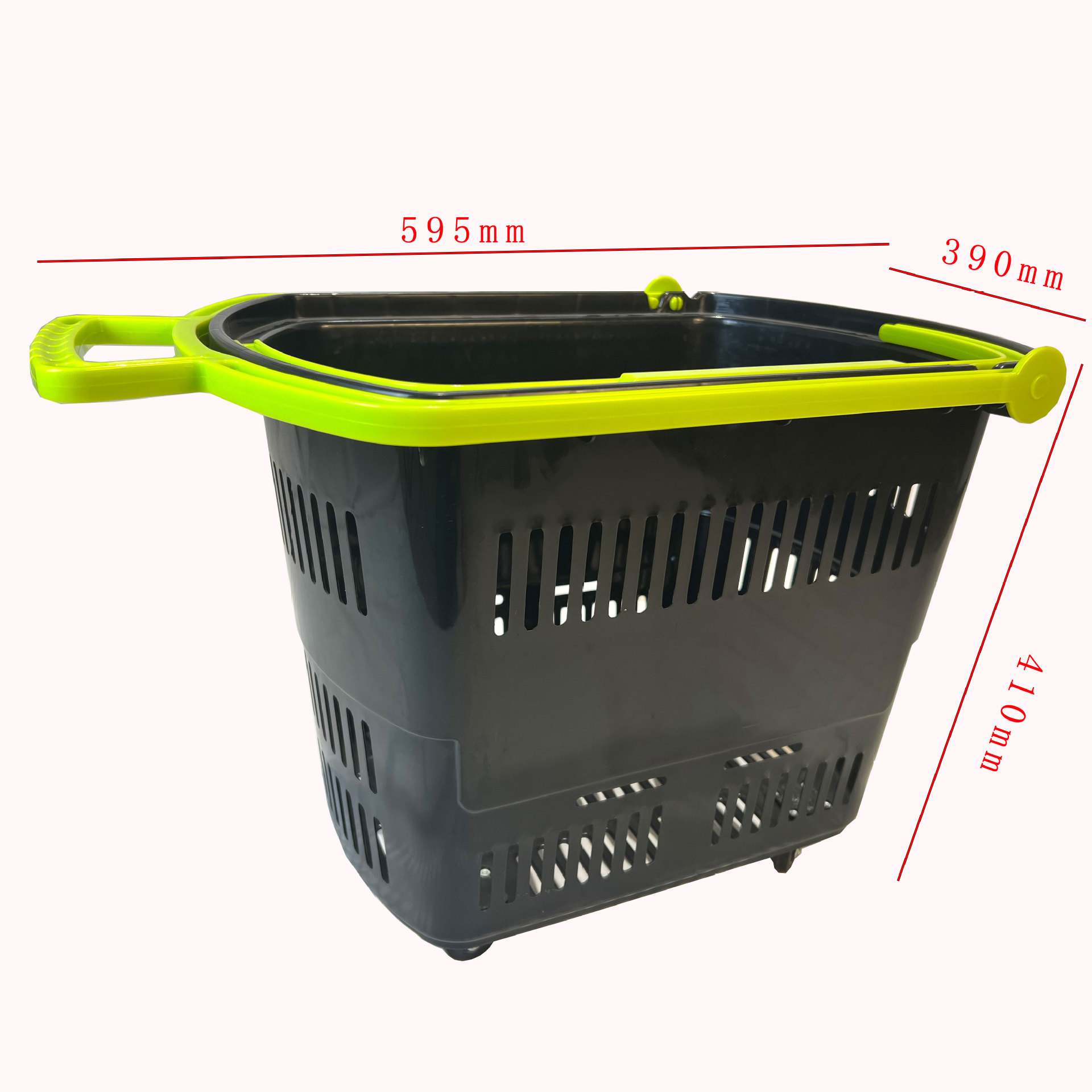 2023 새로운 인터넷 연예인 배색 블랙 프레임 그린 핸들