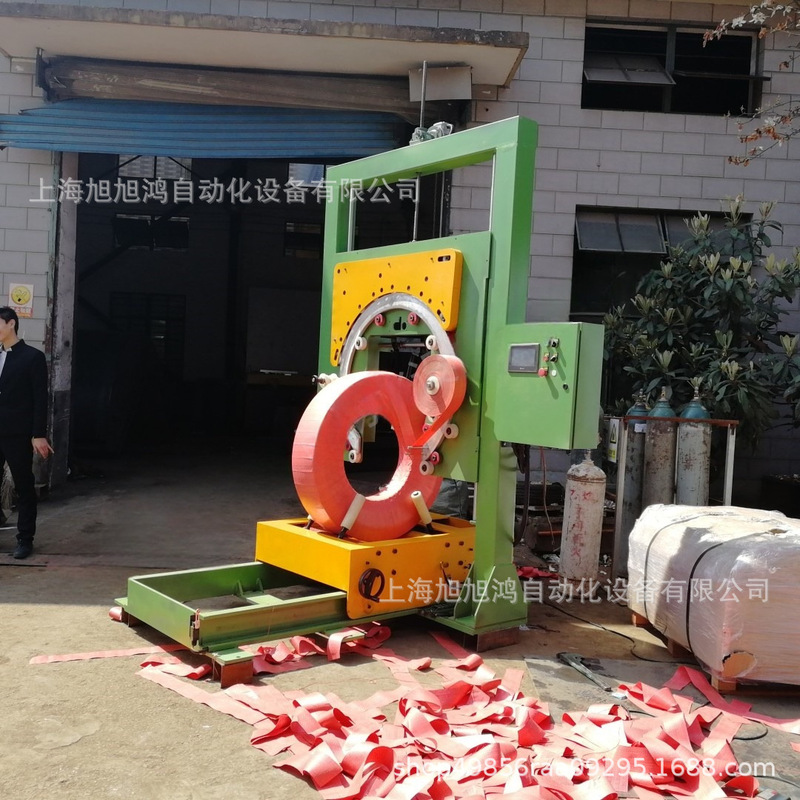 上海缠绕机全自动立式旋转打包机电线电缆钢卷钢丝薄膜缠绕包装机|undefined