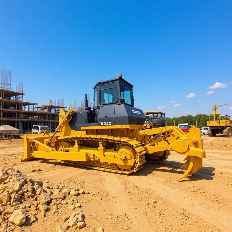 Shan empujando SD22 bulldozer Shan empujando SD16 bulldozer Shan empujando SD32 bulldozer grande image 3