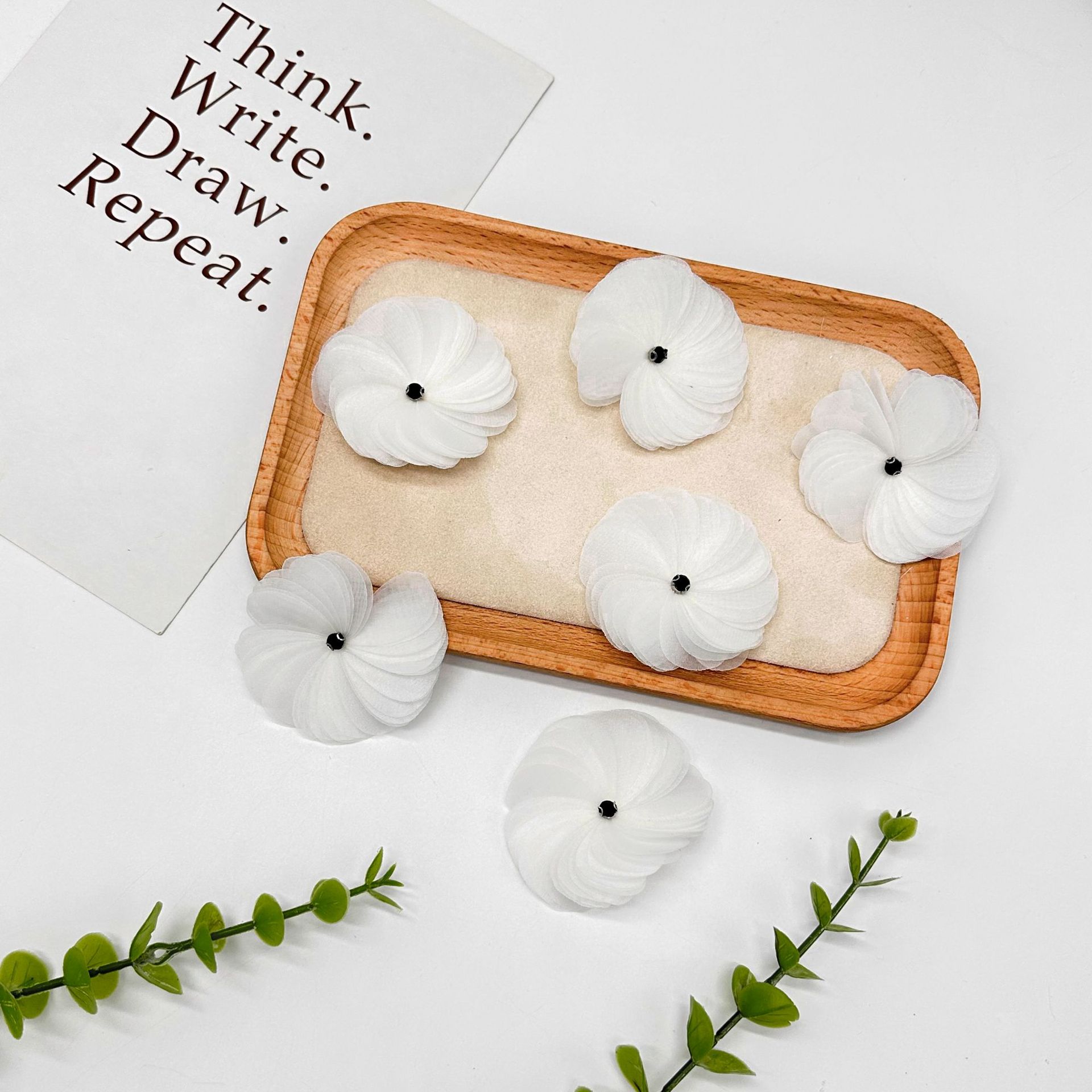 Fábrica directa de flores estereoscópicas hechas a mano ogan flor redonda flor de pecho accesorios de ropa zapatos sombreros accesorios de decoración infantil
