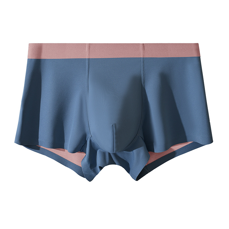 Pantalones interiores de hombre al por mayor 100 pcs de moda nylon de doble cara sin marcas pantalones de cuadrícula cómodos de hombre