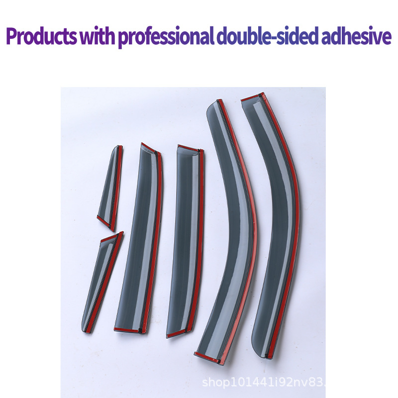 Suitable for Nissan Qashqai 2023 Rain and Rain for FOR NISSAN QASHQAI 6pcs Window visor