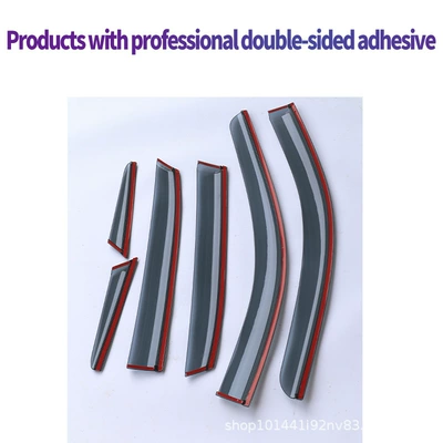 6pcs Window visor, Rain shield