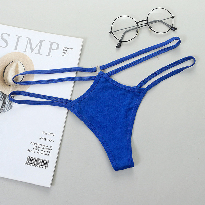 Spring and Summer Sexy Underwear for Women, Thong with Thin Straps, Hollow-Out Design, Comfortable, Seductive, Triangle Panties, Young Girl Style, Fashionable Spring and Summer Sexy Underwear for Women, Thong with Thin Straps, Hollow-Out Design, Comfortable, Seductive, Triangle Panties, Young Girl Style, Fashionable