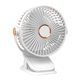Cross-border new clip fan desktop night light aromatherapy box usb mini fan hanging student dormitory desktop