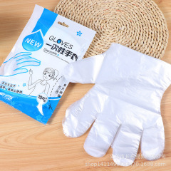 新品使い捨て手袋PEフィルム汚れ防止防水食品級飲食バーベキュー美容整形