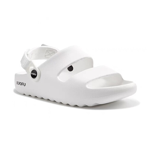 Luofu  new men's couples outdoor non-slip comfortable soft beach sandals for summer dual-use sandals