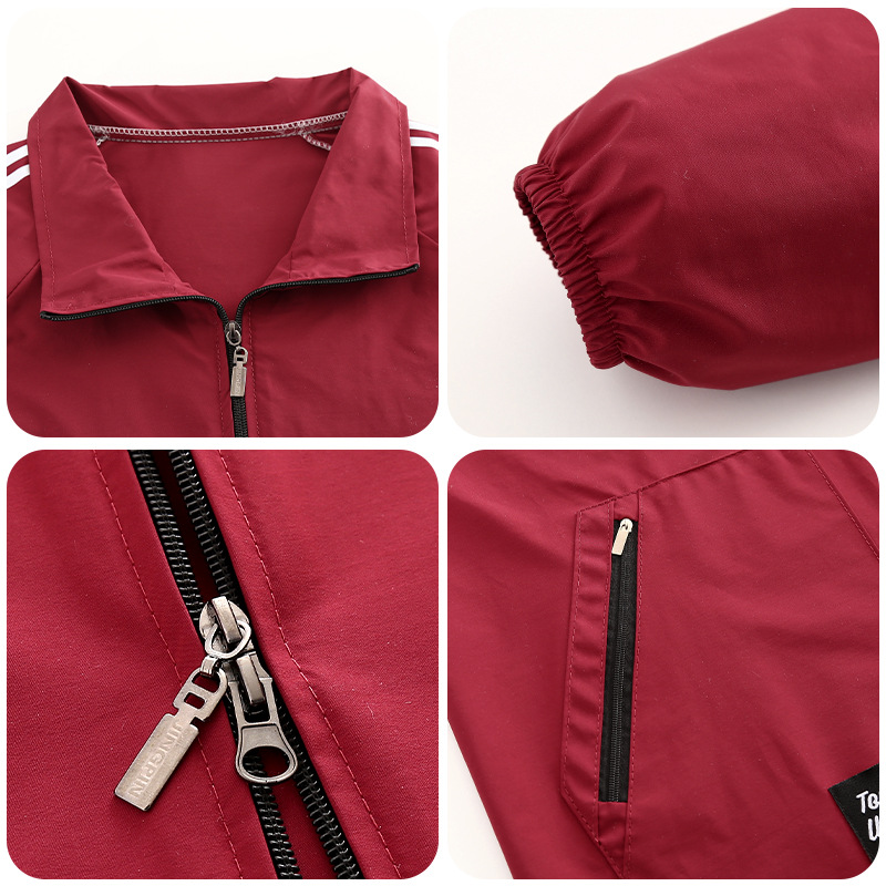 Moda corta cocina doméstica delantal de mujer coreana simple primavera nueva ropa de trabajo impresa para trabajar abrigo antiincrustante