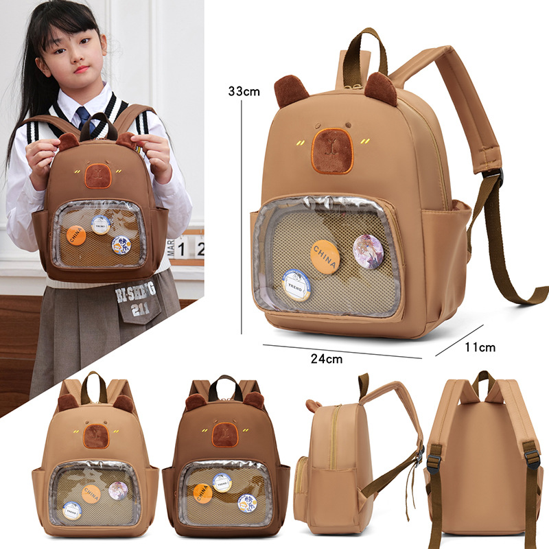 Mochila de dibujos animados para niños, nueva mochila de preescolar para niñas lindas, mochila de 3 años y 5 años