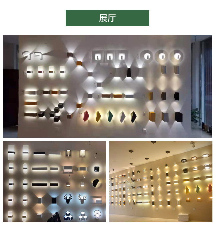 简约北欧超薄led长条壁灯智能遥控氛围现代卧室床头工程walllight-阿里巴巴