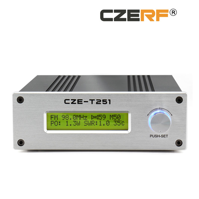 25W Transmitter Wireless Campus Broadcast Stereo FM Transmitter FM Audio Transmitter