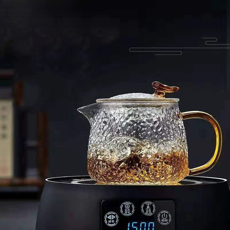 Ретро стеклянный чайник для дома, держатель для сигарет, чай