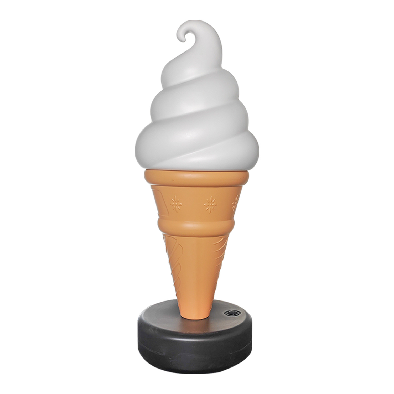1.5 Miko simulación de helado modelo de lámpara de color cambiante de forma de helado comercial drenaje iluminación caja de luz publicitaria