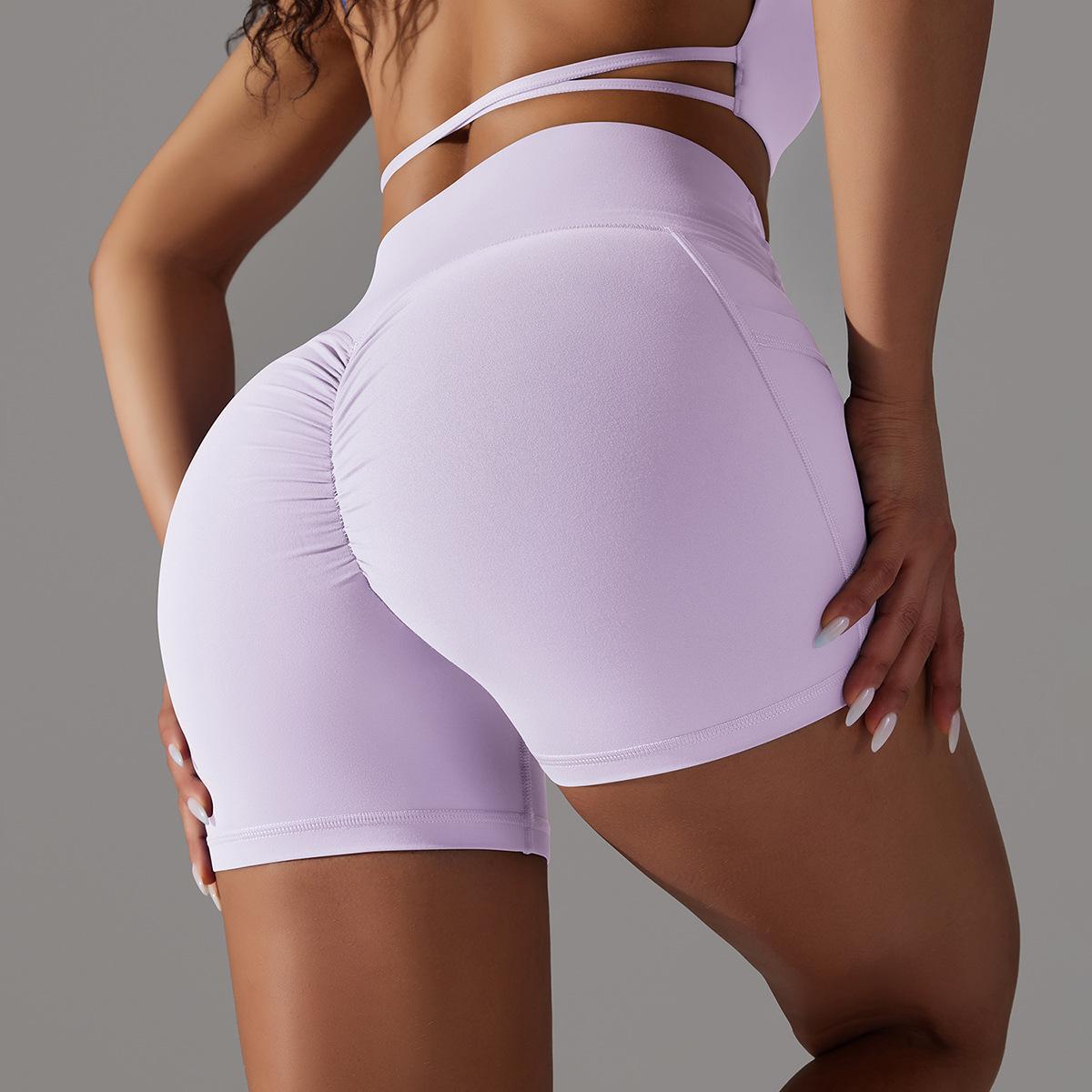 Simple Style Sports Solid Color Nylon Active Bottoms Shorts display picture 61