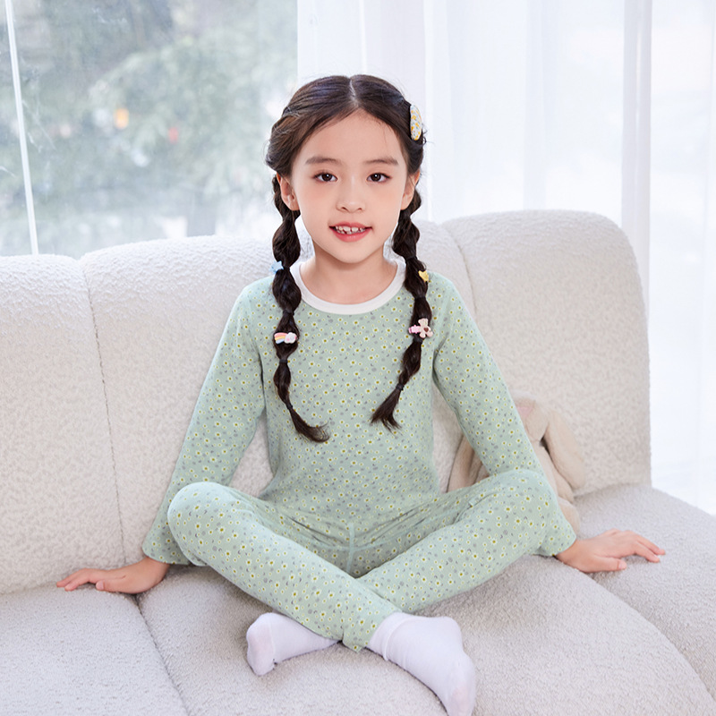 버블라이크라 면 속옷 커버) 프레쉬 그린 데이지