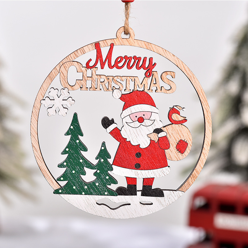 2024クロスボーダー爆発クリスマス装飾クリスマス透かし彫り老人看板クリスマス装飾|undefined