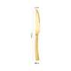 [Golden] dinner knife