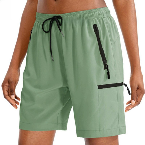 Cross-border summer new outdoor casual loose sports running fitness exercise elastic quick-drying shorts for women to wear outside
