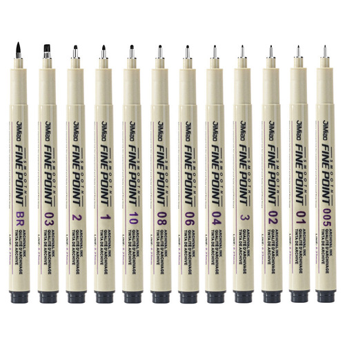 Waterproof needle pen art special sketch hook pen student hand-painted design sketch comic drawing brush wholesale