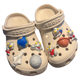 Ultraman Cave Shoes Accessories DIY Star Wars Shoes Flower Fit Carlochi Cave Shoes Slippers Buckle Men